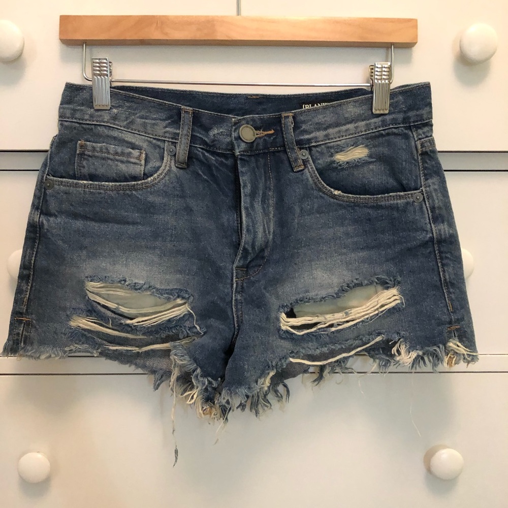 Blank NYC High Rise Denim Shorts